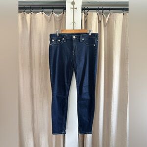 True Religion Super Skinny Embellished Jeans- 34